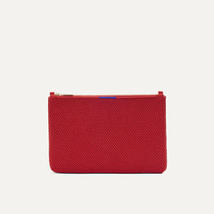 The Convertible Clutch - Scarlet Open-Knit